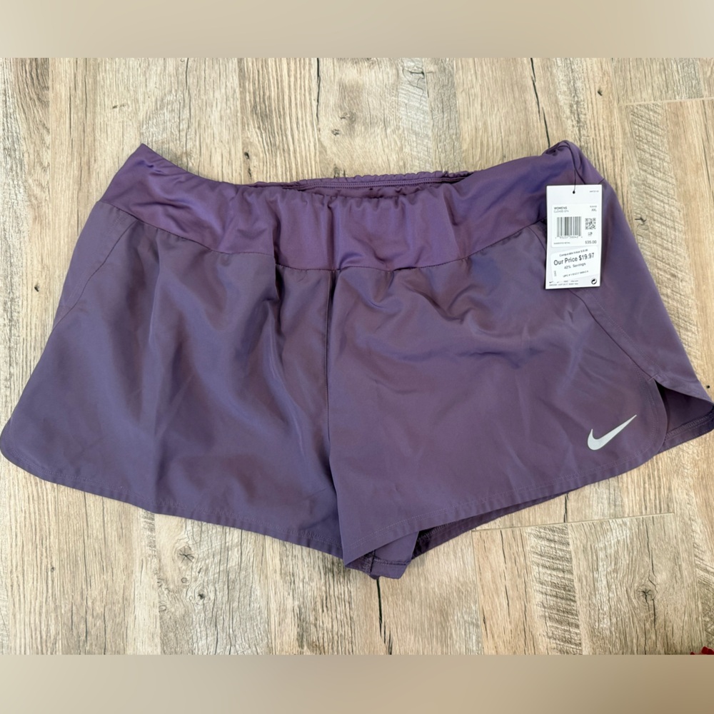 NWT! Nike Lavender Dri-FIT Shorts
